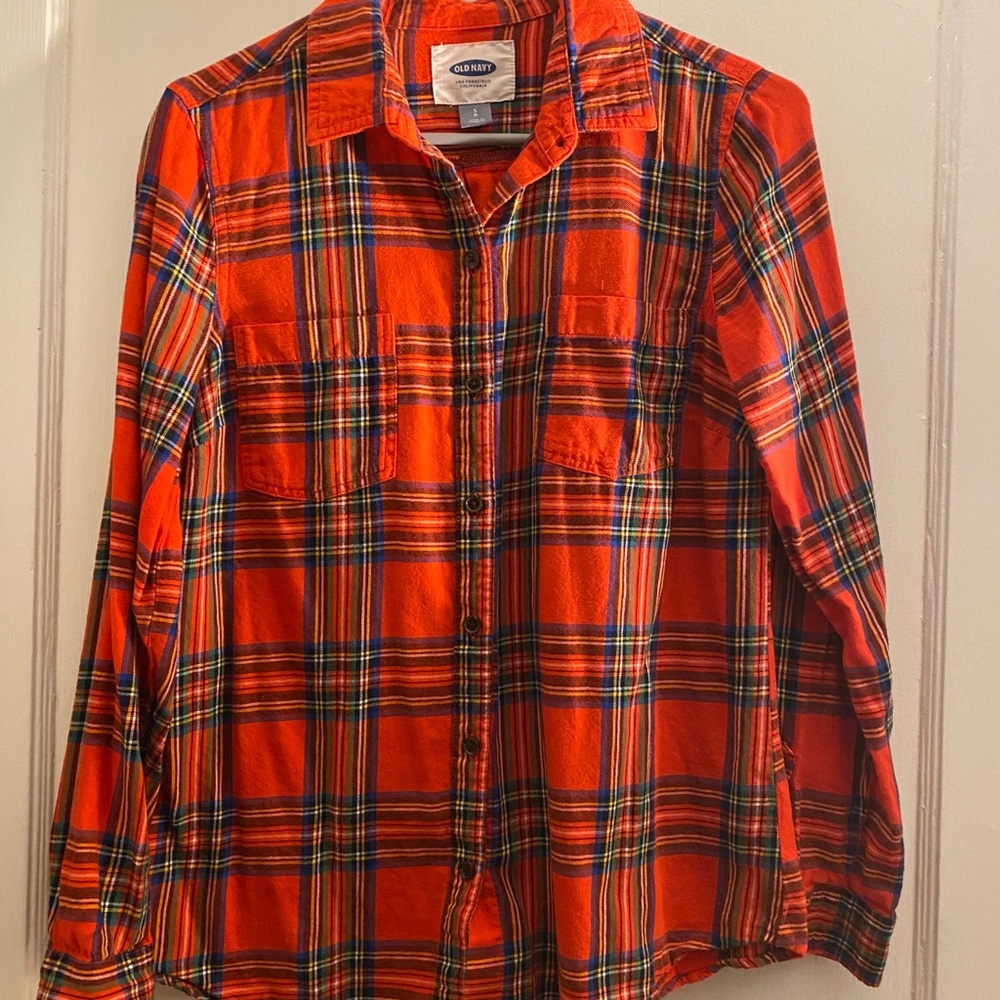 Plaid blouse